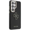 Guess Grained Big 4G Metal Logo - Etui Samsung Galaxy S26 Ultra (czarny)