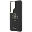 Guess Grained Big 4G Metal Logo - Etui Samsung Galaxy S26 Ultra (czarny)