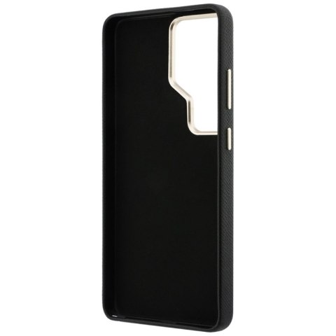 Guess Grained Big 4G Metal Logo - Etui Samsung Galaxy S26 Ultra (czarny)