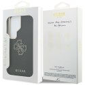 Guess Grained Big 4G Metal Logo - Etui Samsung Galaxy S26 Ultra (czarny)