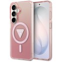 Guess IML Gradient Triangle MagSafe - Etui Samsung Galaxy S26 (różowy)