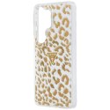 Guess IML Leopard Print Triangle MagSafe - Etui Samsung Galaxy S26 Ultra (brązowy)