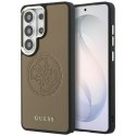 Guess Perforated Logo MagSafe - Etui Samsung Galaxy S26 Ultra (brązowy)