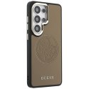 Guess Perforated Logo MagSafe - Etui Samsung Galaxy S26 Ultra (brązowy)