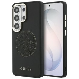 Guess Perforated Logo MagSafe - Etui Samsung Galaxy S26 Ultra (czarny)