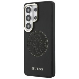 Guess Perforated Logo MagSafe - Etui Samsung Galaxy S26 Ultra (czarny)