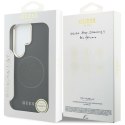 Guess Perforated Logo MagSafe - Etui Samsung Galaxy S26 Ultra (czarny)