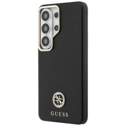 Guess Rhinestone Round Logo MagSafe - Etui Samsung Galaxy S26 Ultra (czarny)