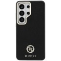 Guess Rhinestone Round Logo MagSafe - Etui Samsung Galaxy S26 Ultra (czarny)