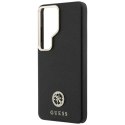 Guess Rhinestone Round Logo MagSafe - Etui Samsung Galaxy S26 Ultra (czarny)