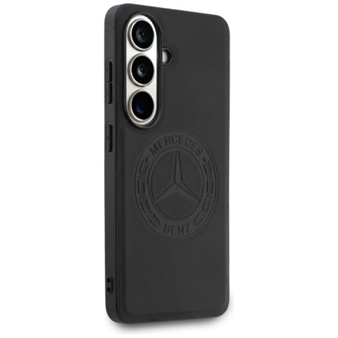 Mercedes Vintage Logo MagSafe - Etui Samsung Galaxy S26 (czarny)