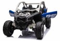 Pojazd Buggy Maverick Turbo RR Koła Niebiesko-Szary