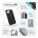 Speck Candyshell Grip MagSafe - Etui iPhone 17e / 16e / 15 / 14 / 13 (Black / Slate Grey)