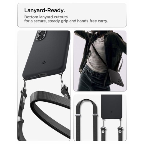Spigen Nano Pop Mag MagSafe - Etui do Samsung Galaxy S26 (Black Sesame)