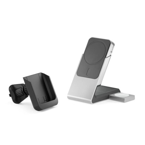 ALOGIC Matrix+ Flow 5000 mAh Bezprzewodowe ładowanie Czarny, Srebrny