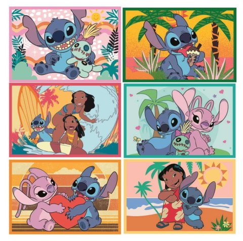 Clementoni - Klocki 6 el. Stitch