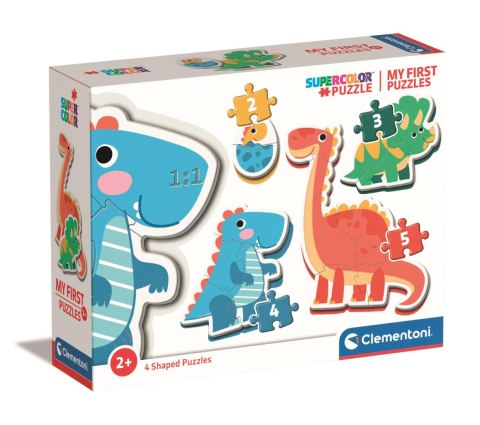 Clementoni: Moje Pierwsze Puzzle - Dinozaury
