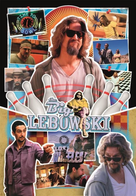 Clementoni - Puzzle 1000el. Compact Cult Movies The Big Lebowsky
