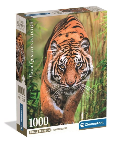 Clementoni - Puzzle 1000el. Compact The Hunter'S Path