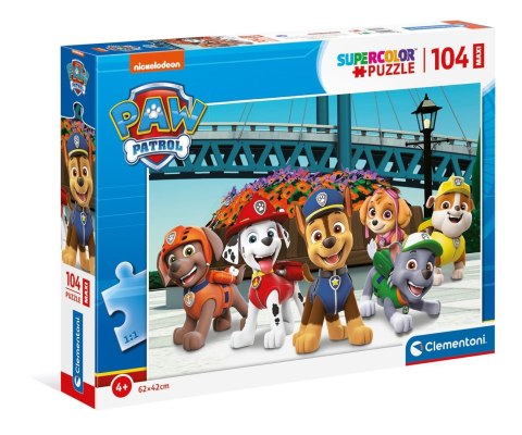 Clementoni - Puzzle 104el. Maxi Psi Patrol