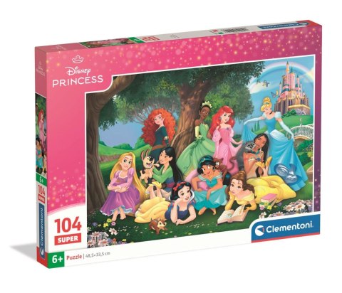 Clementoni - Puzzle 104el. Princess