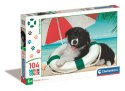 Clementoni: Puzzle 104el. - Słoneczna Plaża