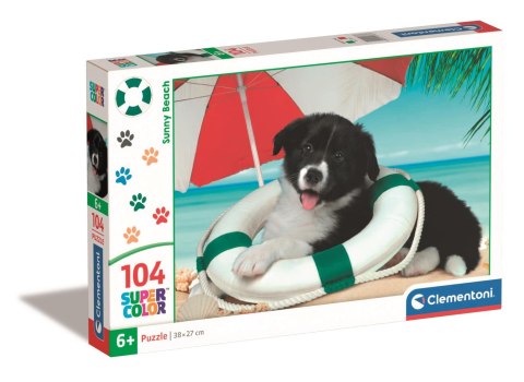 Clementoni: Puzzle 104el. - Słoneczna Plaża