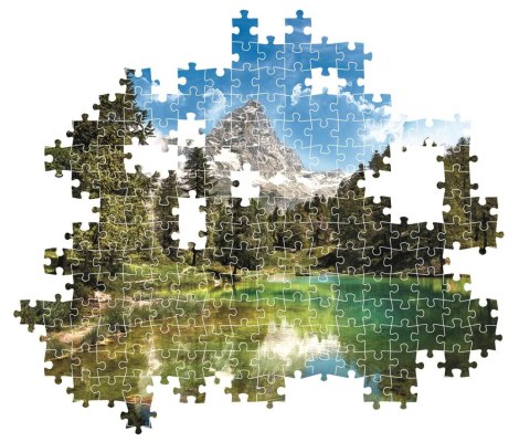 Clementoni: Puzzle 1500el. Compact HQ - Błękitne Jezioro