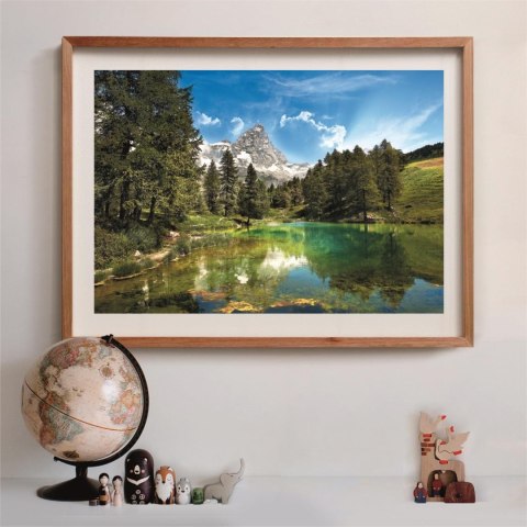 Clementoni: Puzzle 1500el. Compact HQ - Błękitne Jezioro