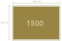 Clementoni: Puzzle 1500el. Compact HQ - Błękitne Jezioro