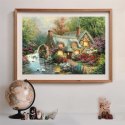 Clementoni: Puzzle 1500el. Compact HQ - Chatka z Młynem