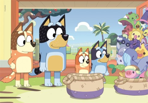 Clementoni: Puzzle 2x20el. Bluey