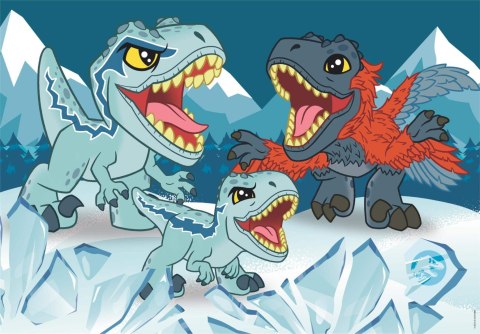 Clementoni: Puzzle 2x20el. Jurassic World