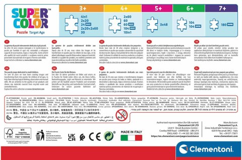 Clementoni: Puzzle 2x60el. Batwheels