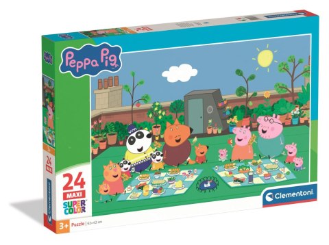 Clementoni - Puzzle 24 El Maxi Peppa Pig