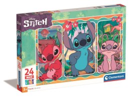 Clementoni: Puzzle 24el. Maxi - Stitch
