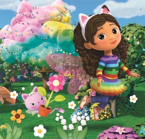 Clementoni: Puzzle 3x48el. - Gabby'S Dollhouse