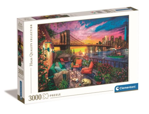 Clementoni: Puzzle 3000el. HQ - Balkon Na Manhattanie