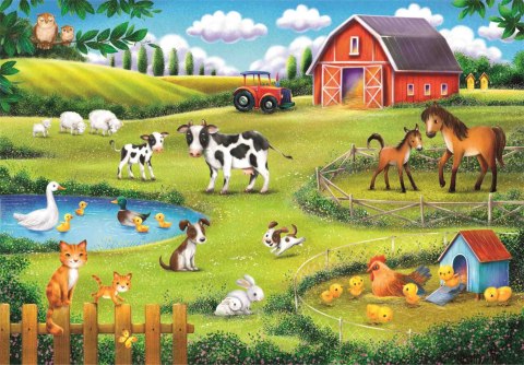 Clementoni: Puzzle 30el. - Farma Zwierzaczków