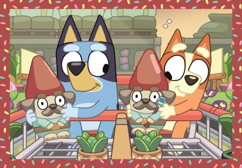 Clementoni: Puzzle 4w1 Bluey