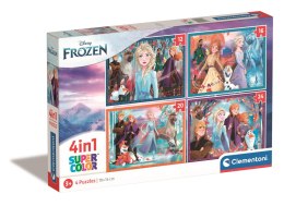 Clementoni: Puzzle 4w1 - Kraina Lodu