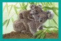 Clementoni: Puzzle 4w1 - Mamy i ich dzieci