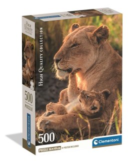 Clementoni - Puzzle 500el. Compact Feline Love