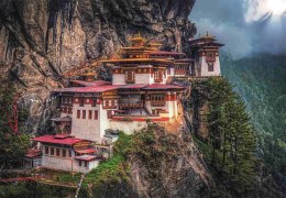 Clementoni - Puzzle 500el. Compact The Tiger'S Nest