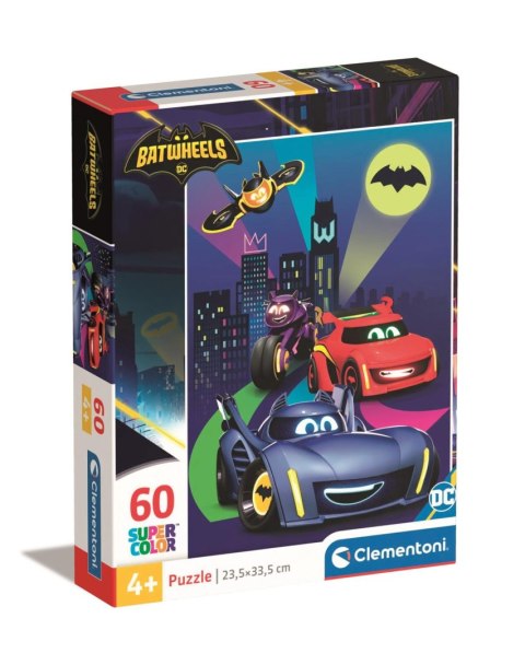 Clementoni: Puzzle 60el. Batwheels