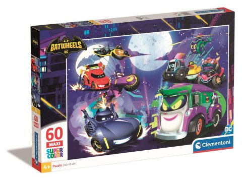 Clementoni: Puzzle 60el. Maxi - Batwheels