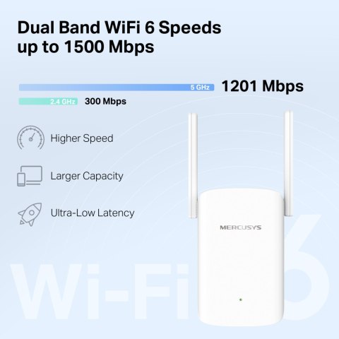 Repeater-wzmacniacz sygnału Wi-Fi Mercusys ME60X AX1500