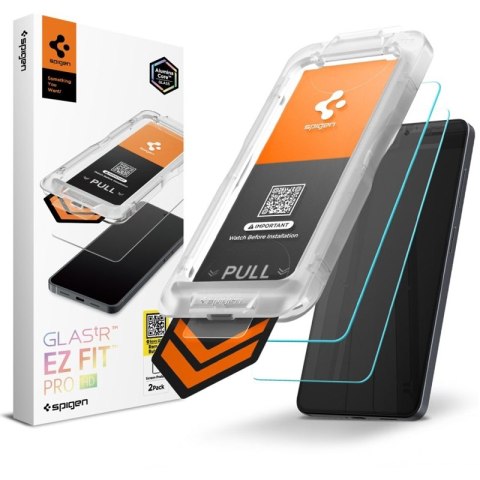 Spigen GLAS.TR EZ Fit Pro AC HD 2-Pack - Szkło hartowane do Samsung Galaxy S26+ (2 szt)