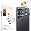 Spigen Optik Pro HD GLAS.TR EZ Fit Camera Protector 2-Pack - Szkło ochronne na obiektyw do Samsung Galaxy S26 (2 szt)(Czarny)