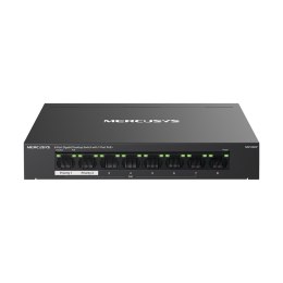 Switch Mercusys MS108GP, 8 portów (7xPoE+), 65W